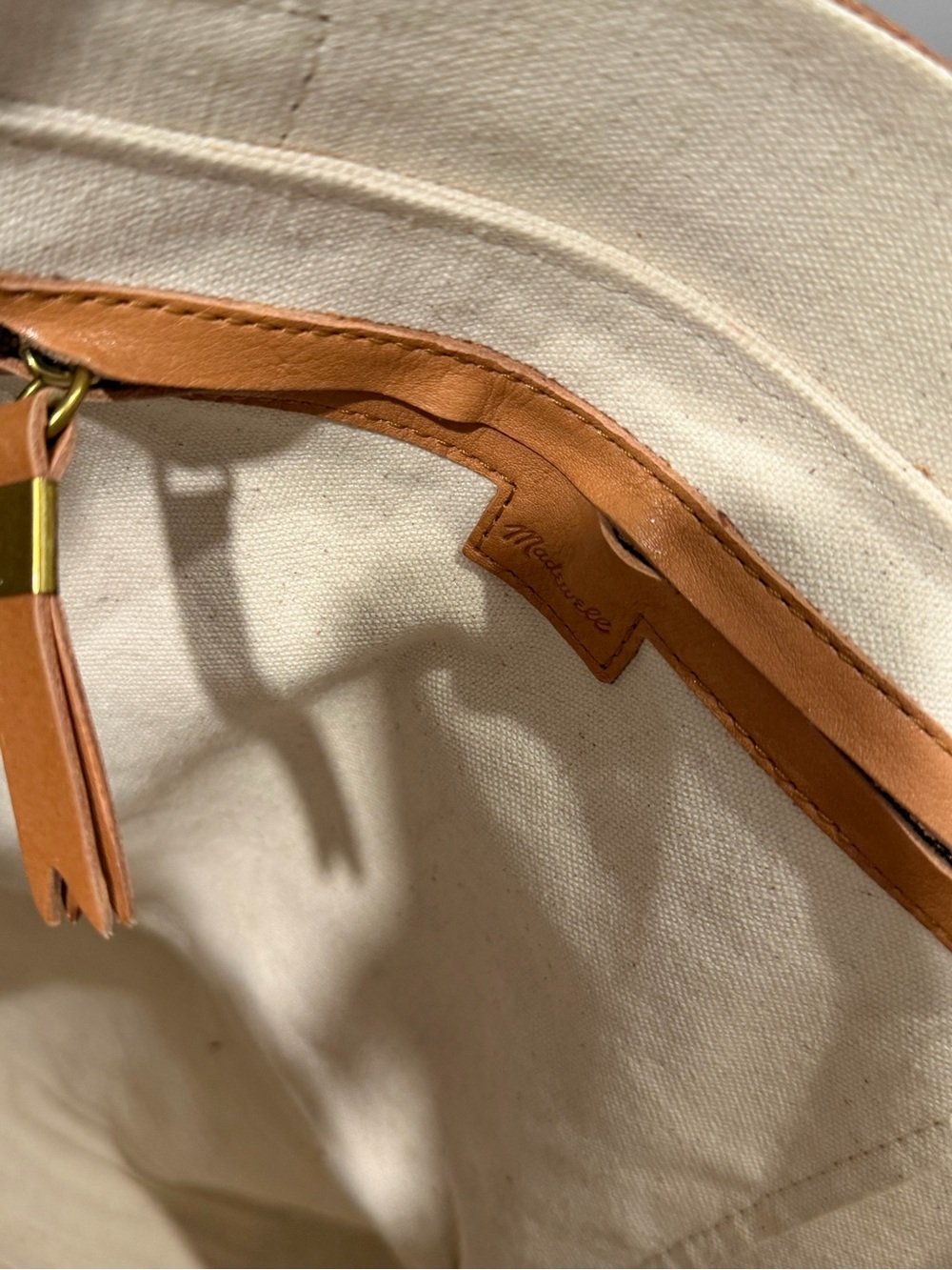 The Medium Transport Tote: Woven
Handle Edition | Madewell boho fringe leather - Picture 10 of 14